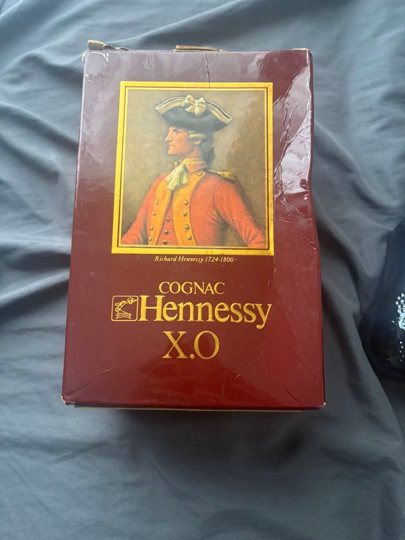 ヘネシー Hennessy XO 金キャップ グリーンボトル ブランデー