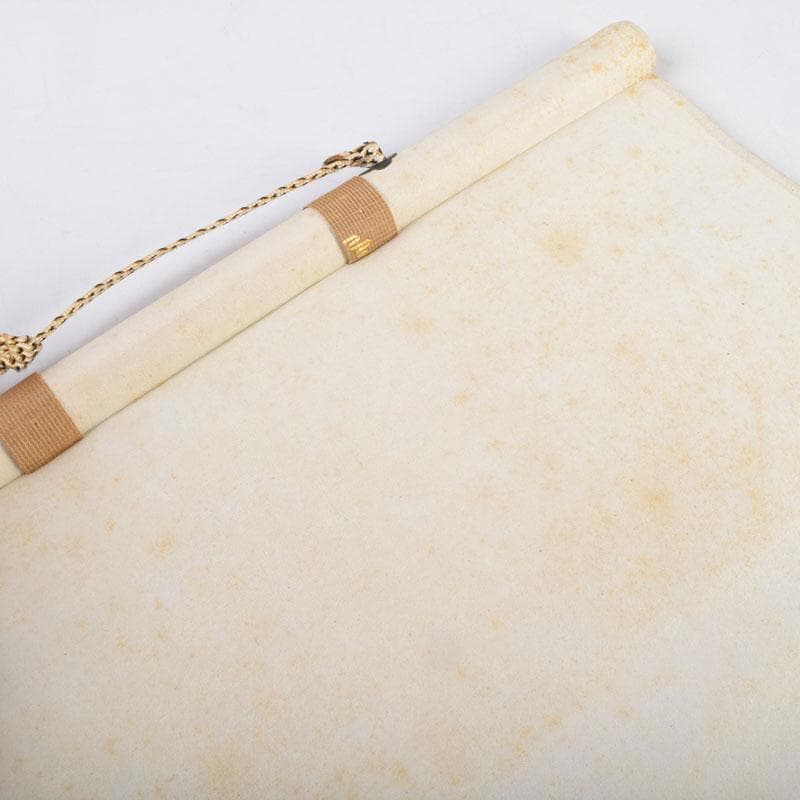 掛軸　建仁寺　竹田益州筆　一行書　「松風有清韻」　共箱　C　8685A