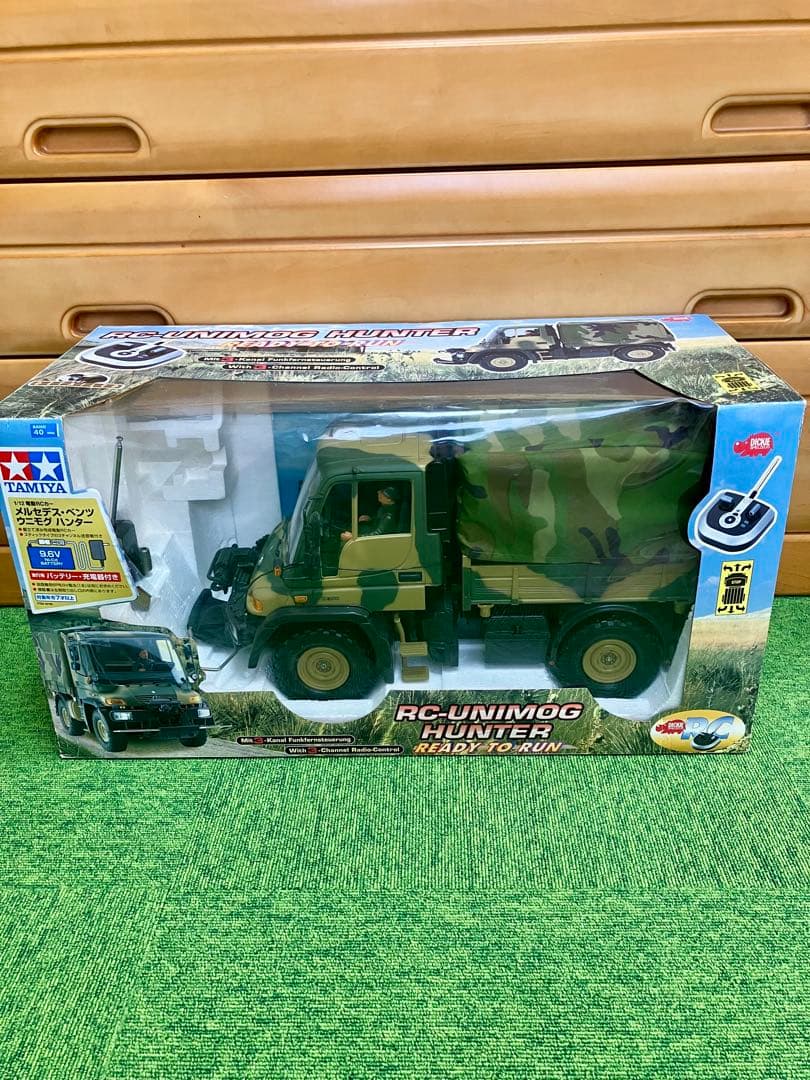 絶版タミヤ1\12メルセデスベンツ・ウニモグハンター