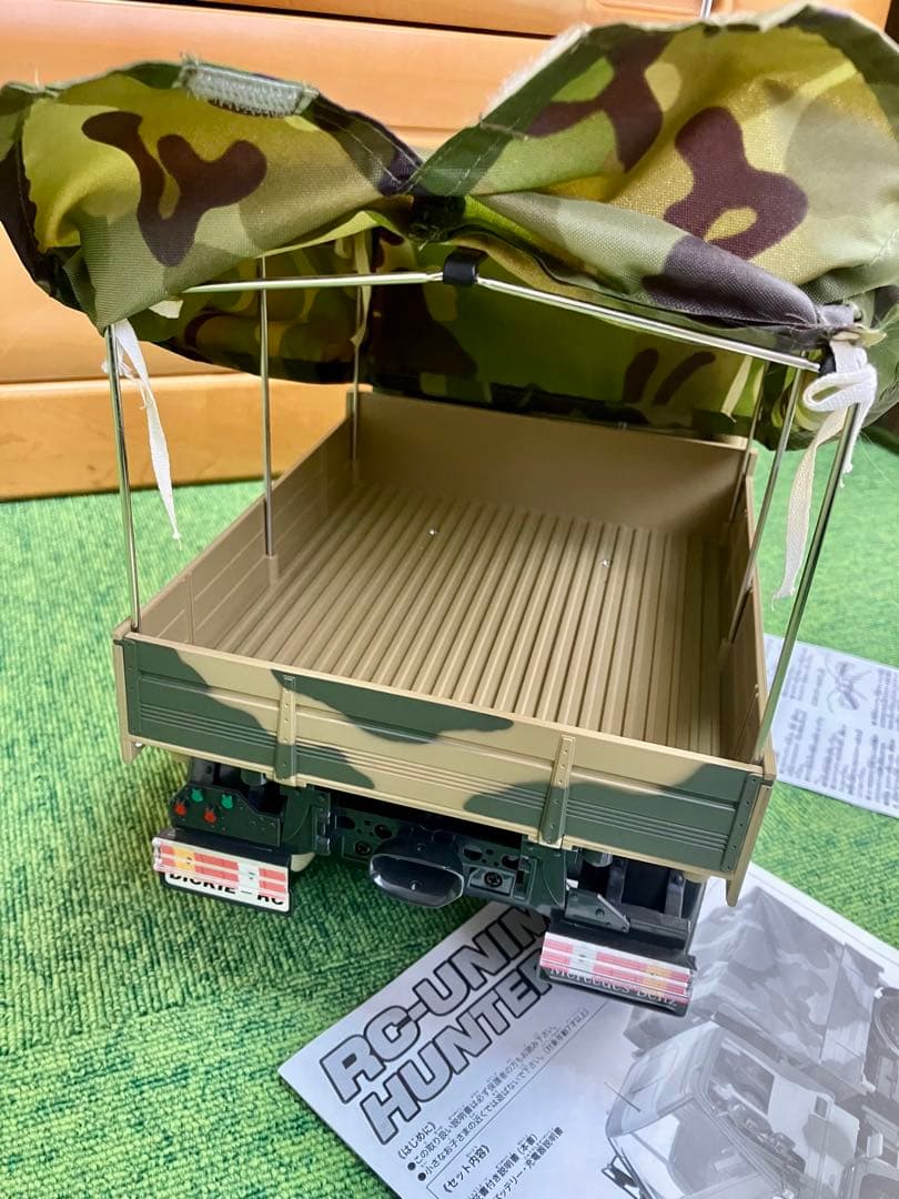 絶版タミヤ1\12メルセデスベンツ・ウニモグハンター