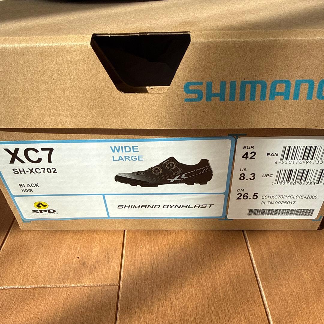 Shimano SH-XC702 ブラック 42Ｗ