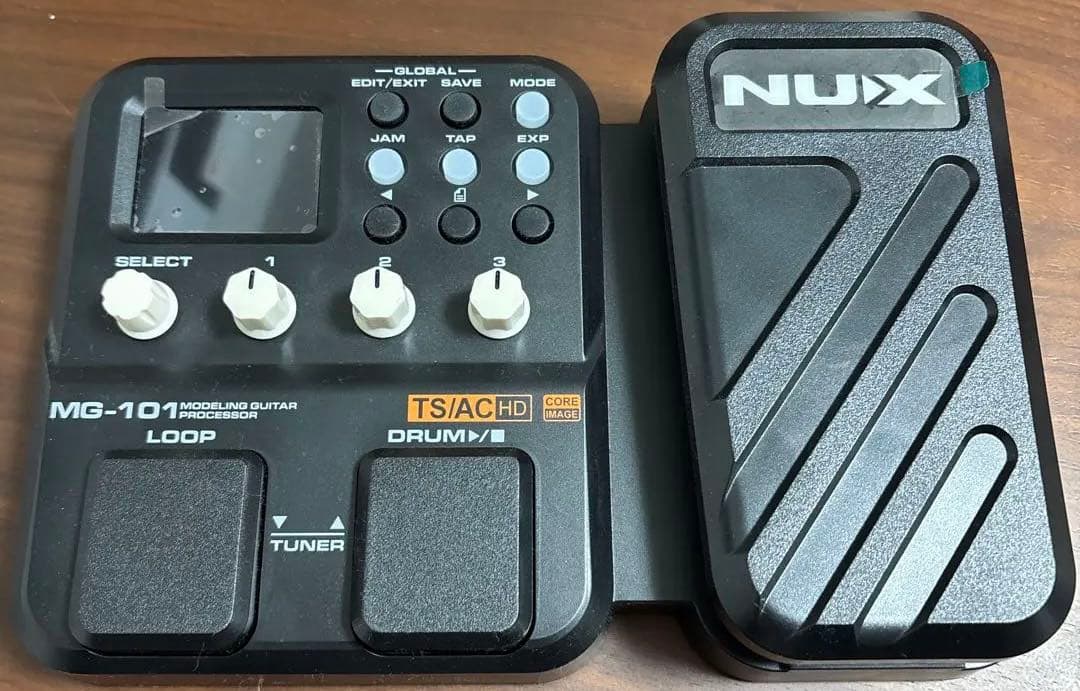 NUX MG-101 モデリングギタープロセッサー　マルチエフェクター