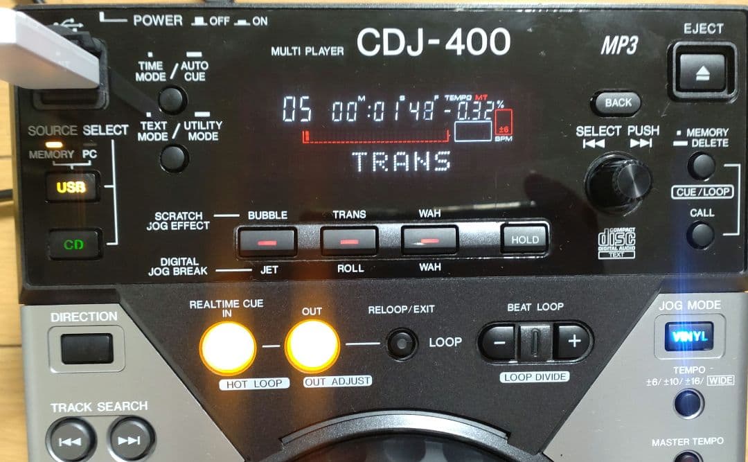 Pioneer CDJ-400　動作確認済み　送料込み　元箱あり