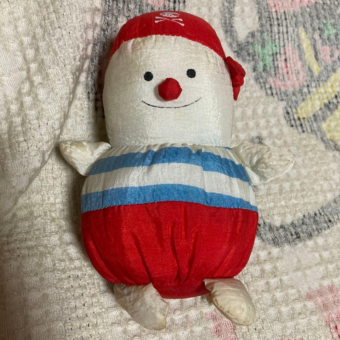 昭和レトロ　セキグチ　フラッフィーバルーン　海賊　ぬいぐるみ　中古品