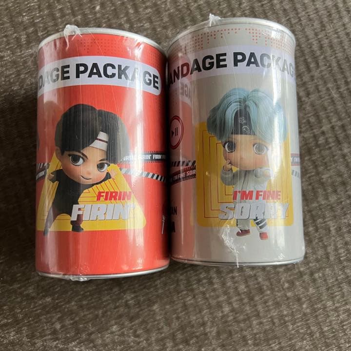 タイニータン Qposket 一番くじ 絆創膏 モアプラスおすわりぬいぐるみ