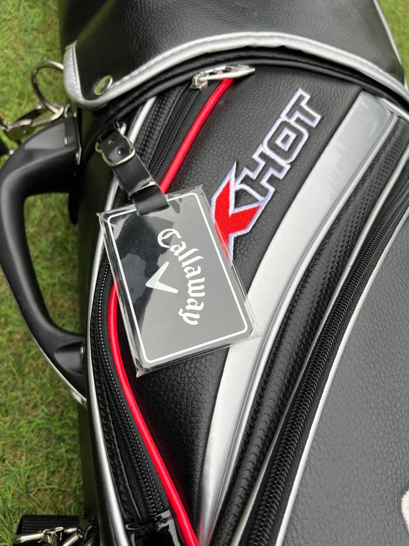 キャロウェイ Callawayゴルフバッグ 黒赤