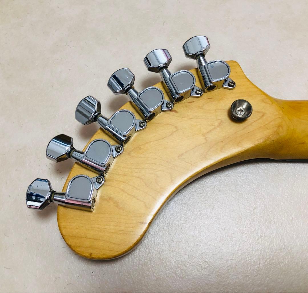 【美品】ZO-3 ブラック アンプ内蔵ミニギター ヘッドフォン端子付