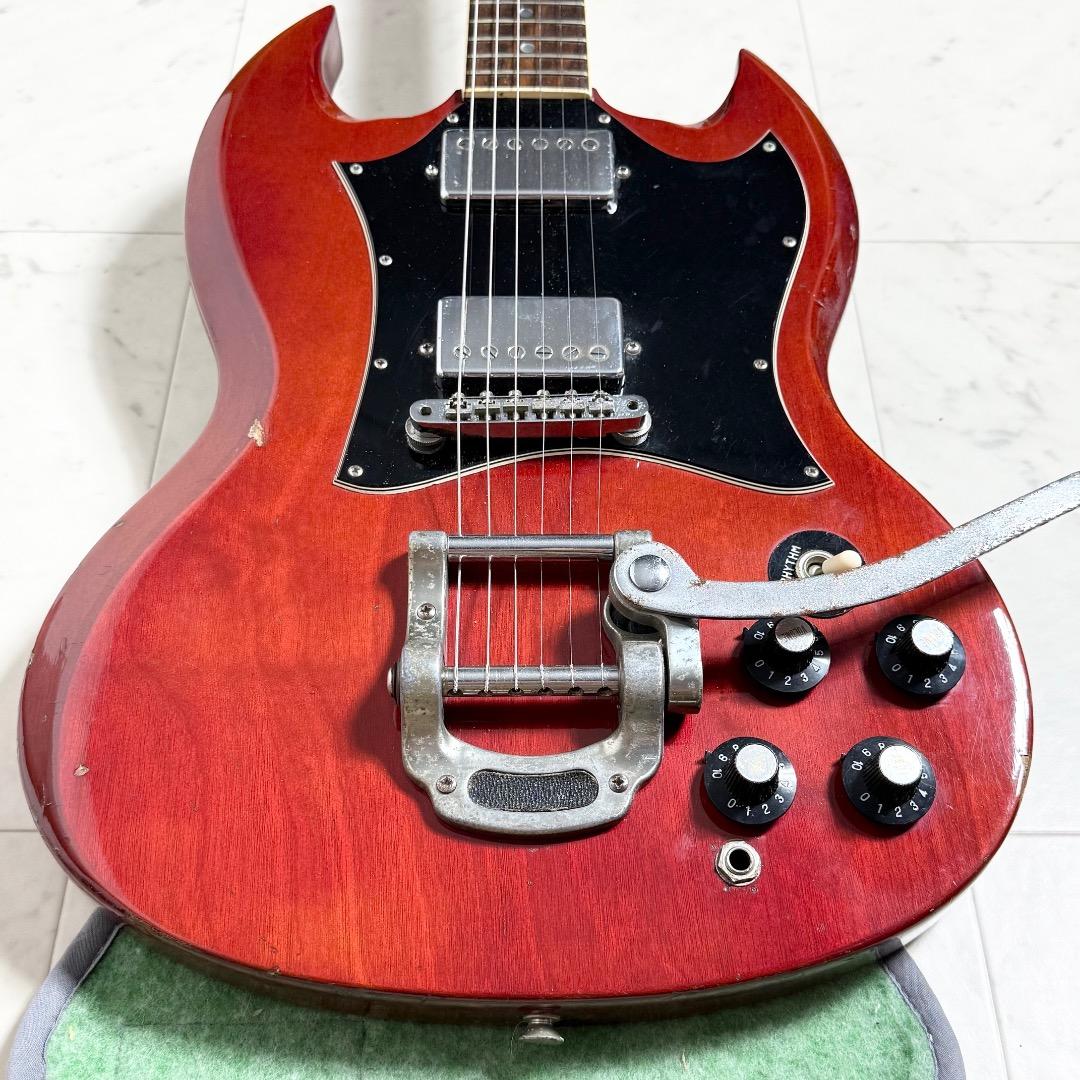 希少 Emperador SG Bigsby タイプ搭載 70年代 日本製 春日