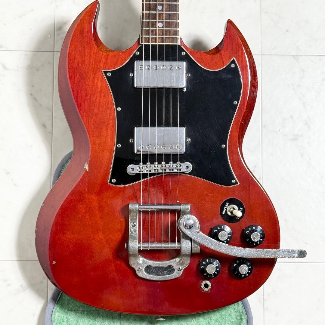 希少 Emperador SG Bigsby タイプ搭載 70年代 日本製 春日