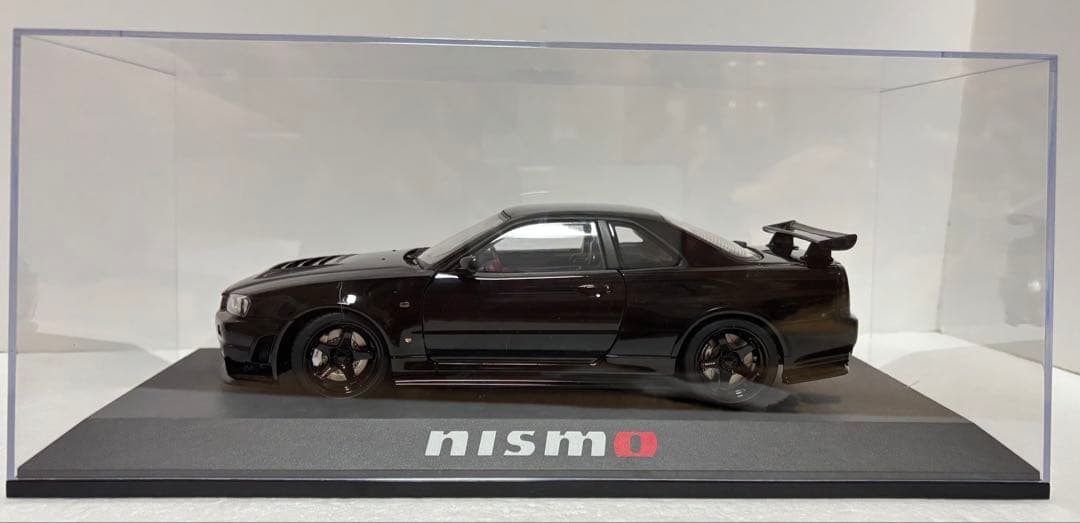に*ー様 AUTOart 1/18ニスモ R34 GT-R Z-tune ブラッ