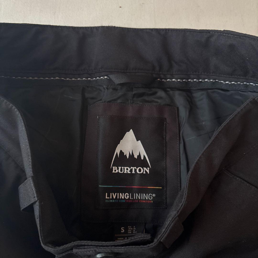 B239新品訳あり！Burton カーゴパンツ メンズ レギュラー 黒 Sスノボ