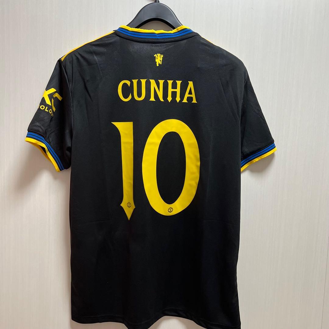 モ*氏様 マンチェスター・ユナイテッドユニフォーム 25/26　クーニャ　半袖シ