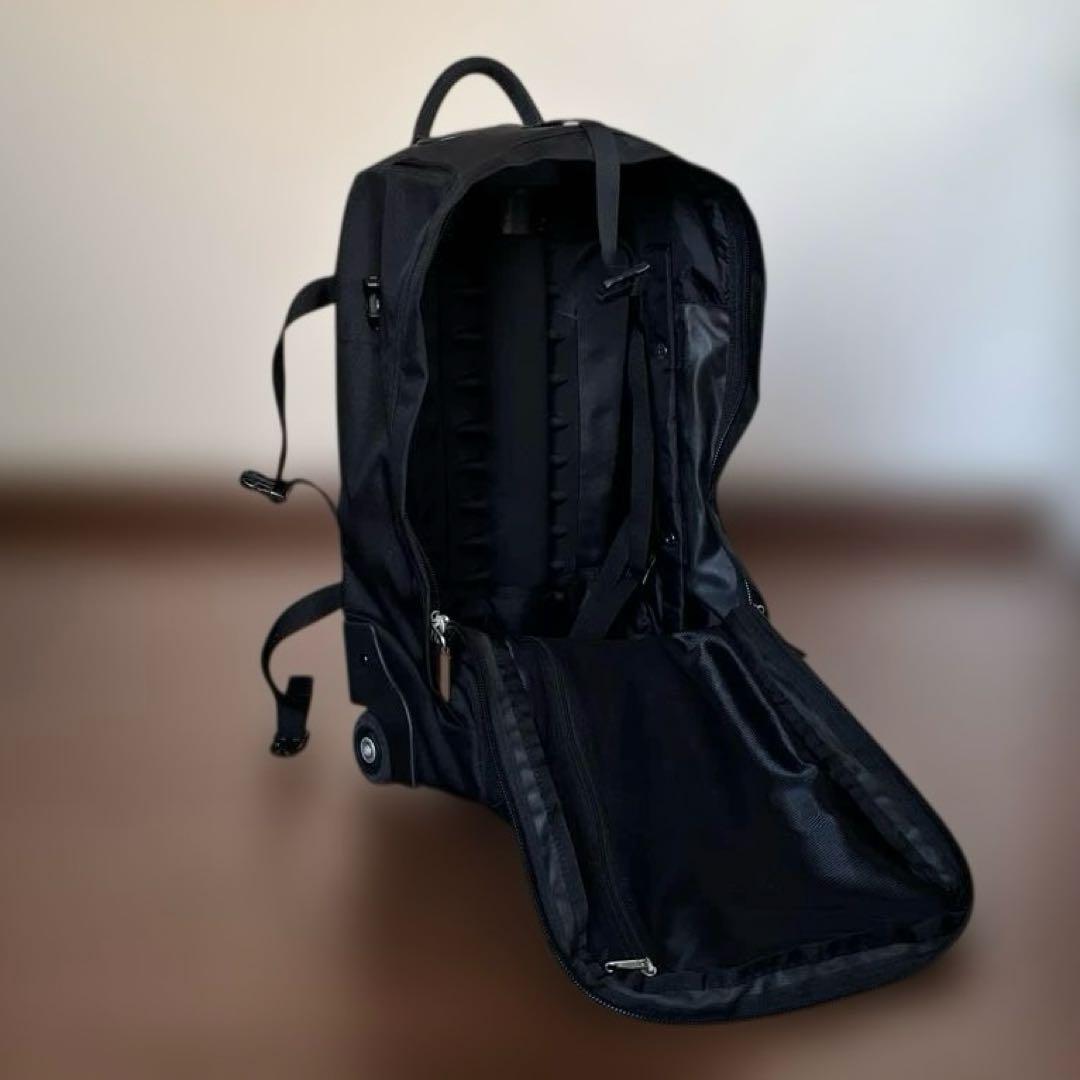 モンベル 3ウェイキャリーボストンバッグリュック ウエストポーチ 出張旅行 黒