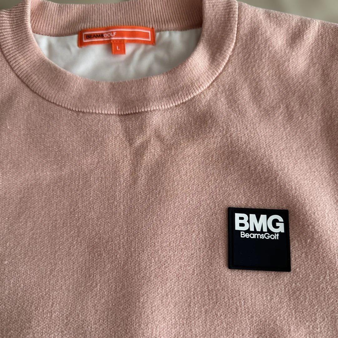 値下　BeamsGolf ピンク 防風ニット　スカートセット　L サイズ　美品
