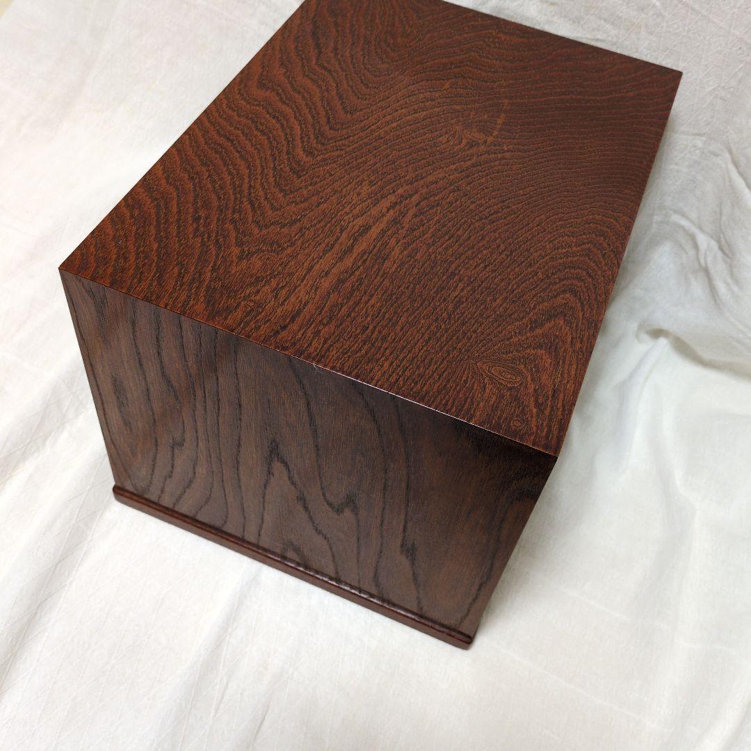 5段木製小型タンス ブラウン