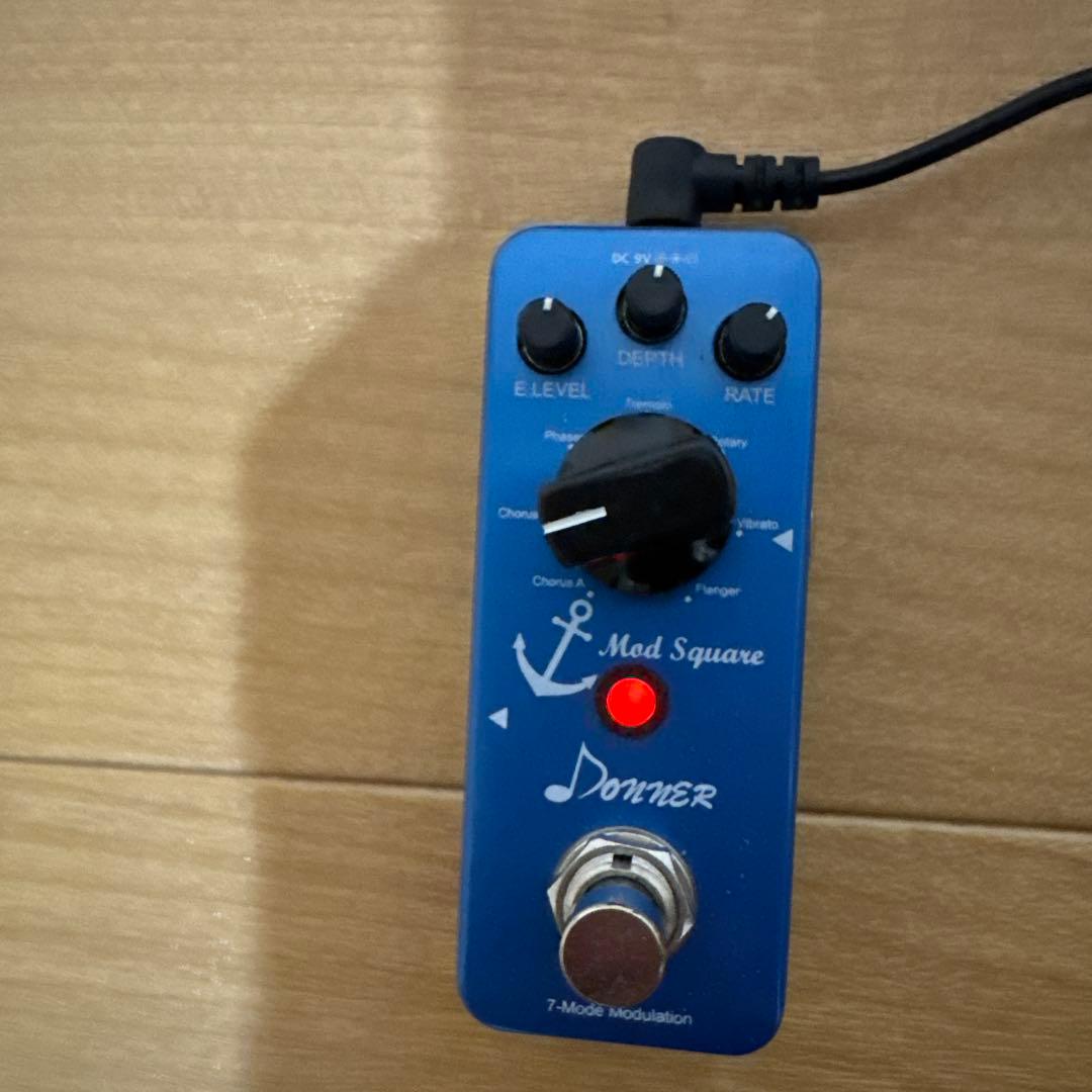 エフェクターとチューナーセット