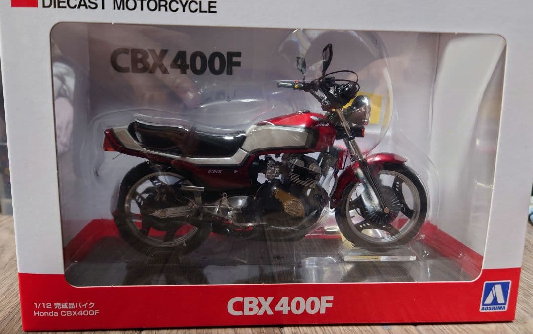 1/12完成品CBX400F 関西仕様　ＪＫ様確認用