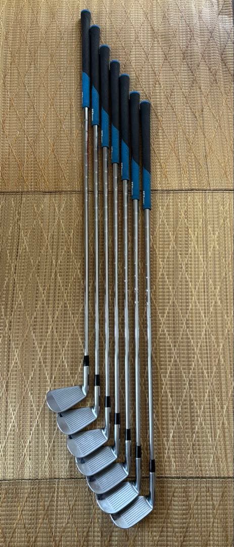 ミズノ MP-52 アイアンセット 7本セット(4-P) 軟鉄Modus120S