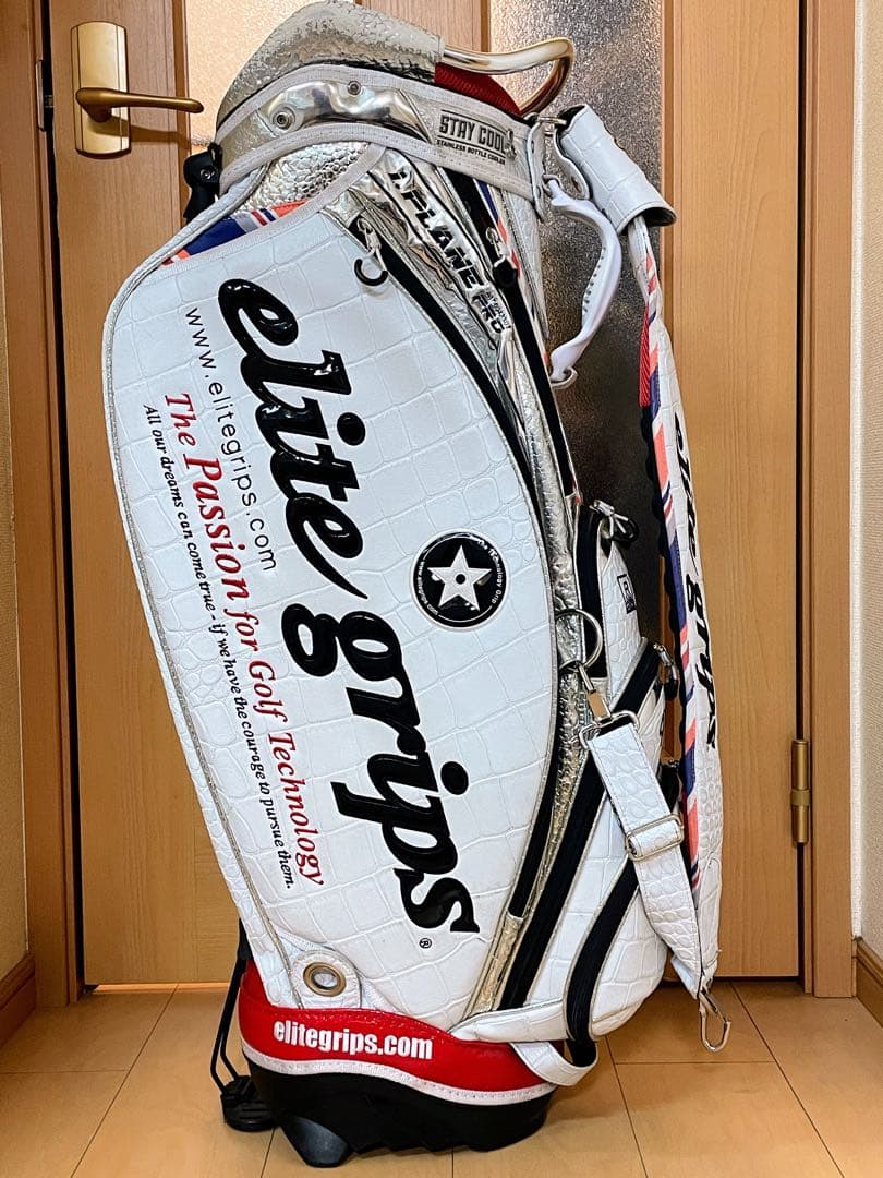 【限定モデル】エリートグリップ★elite grips★スタンドキャディバッグ★