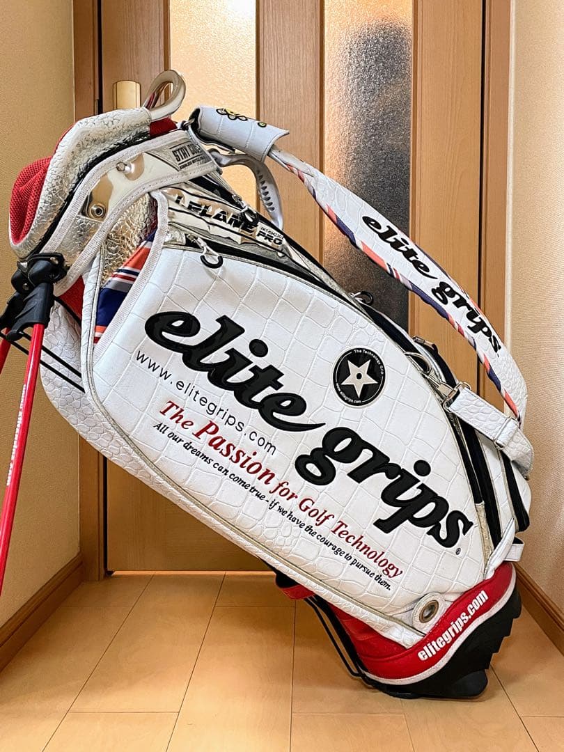 【限定モデル】エリートグリップ★elite grips★スタンドキャディバッグ★