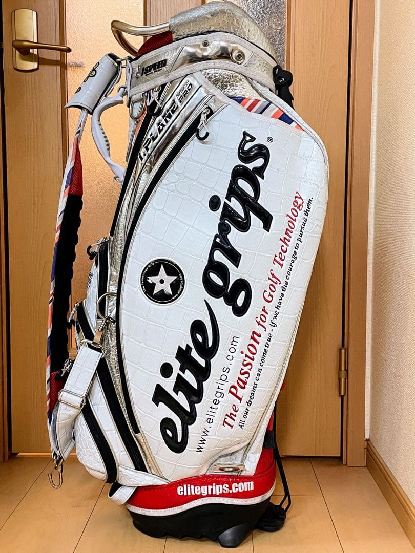 【限定モデル】エリートグリップ★elite grips★スタンドキャディバッグ★