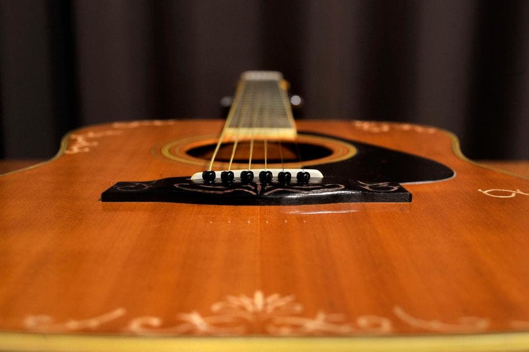 ★YAMAHA FGシリーズの奏でる華やかな場面で演出を高める【彫刻装飾ギター】