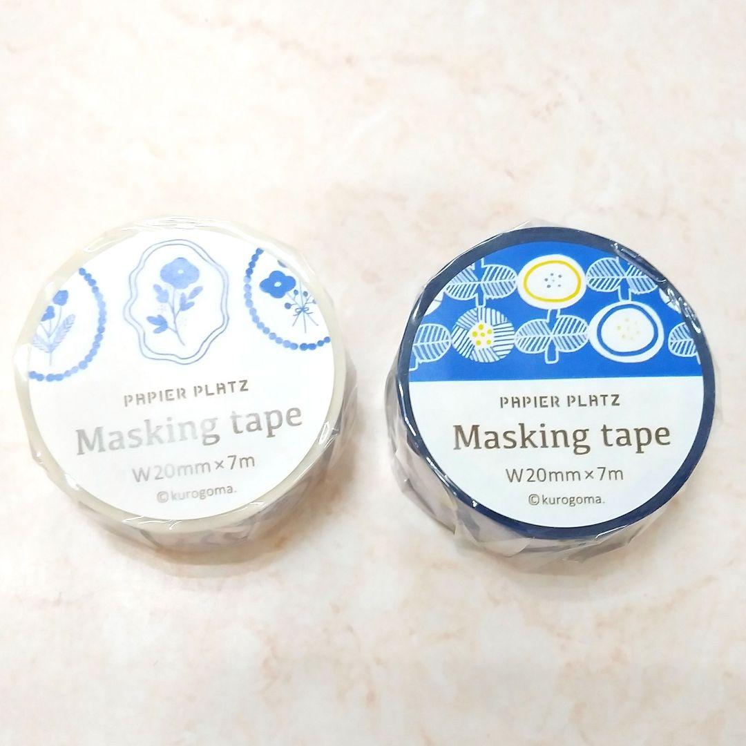 81　kurogoma. ★ マスキングテープ　パピアプラッツ