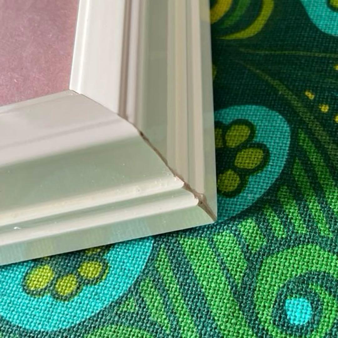 ☆DISNEY☆ミッキー＆ミニー☆デコパージュ☆額装☆3Dモノクロ【送料込み】