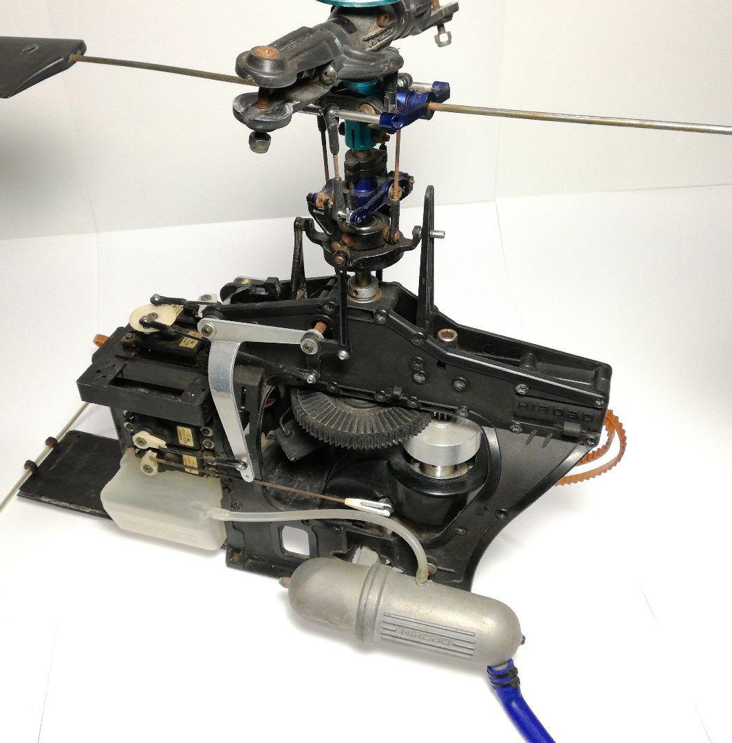 ラジコン ヘリコプター ラジヘリ　ヒロボー RC エンジン レストア 部品取り