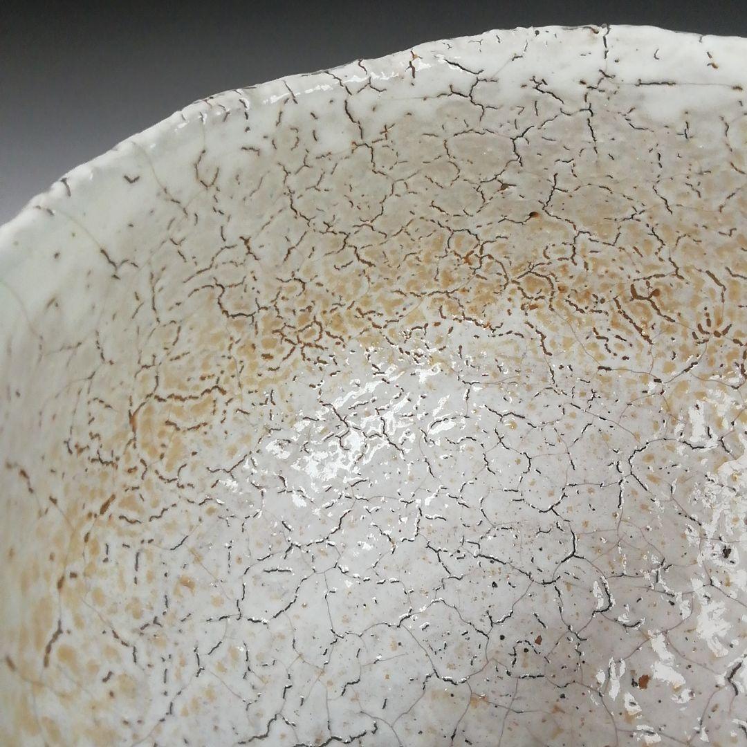 Ｔ４７２　茶碗　『萩焼』『北浜山　渋谷泥詩』　共箱　抹茶碗　茶道具