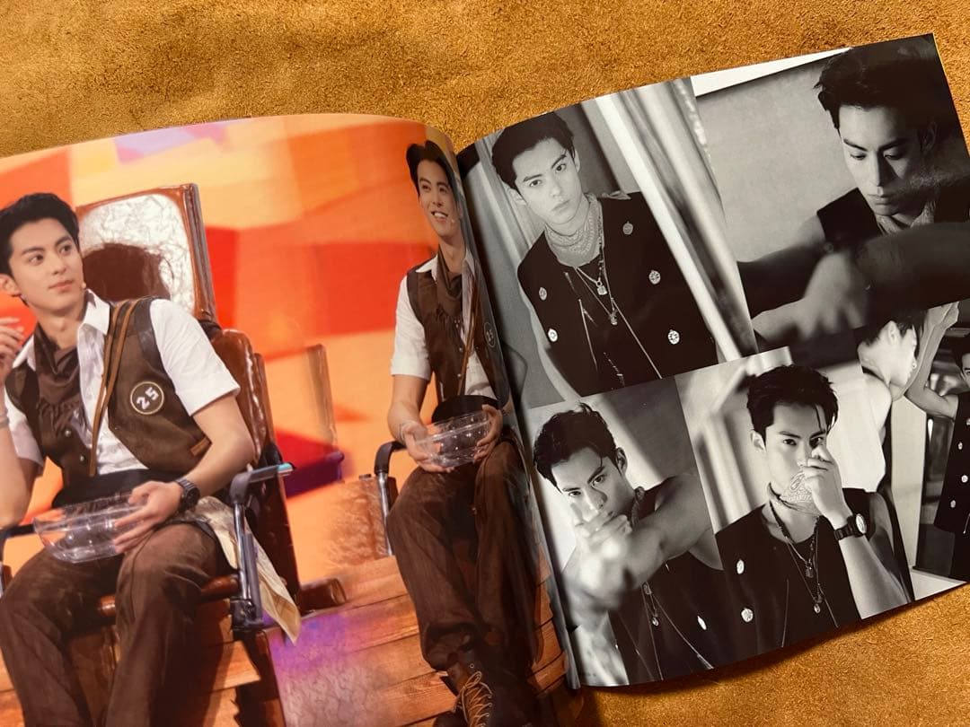 蒼蘭訣 王鶴棣　110枚写真入り個人写真集ワンホーディー写真集34p2023-1