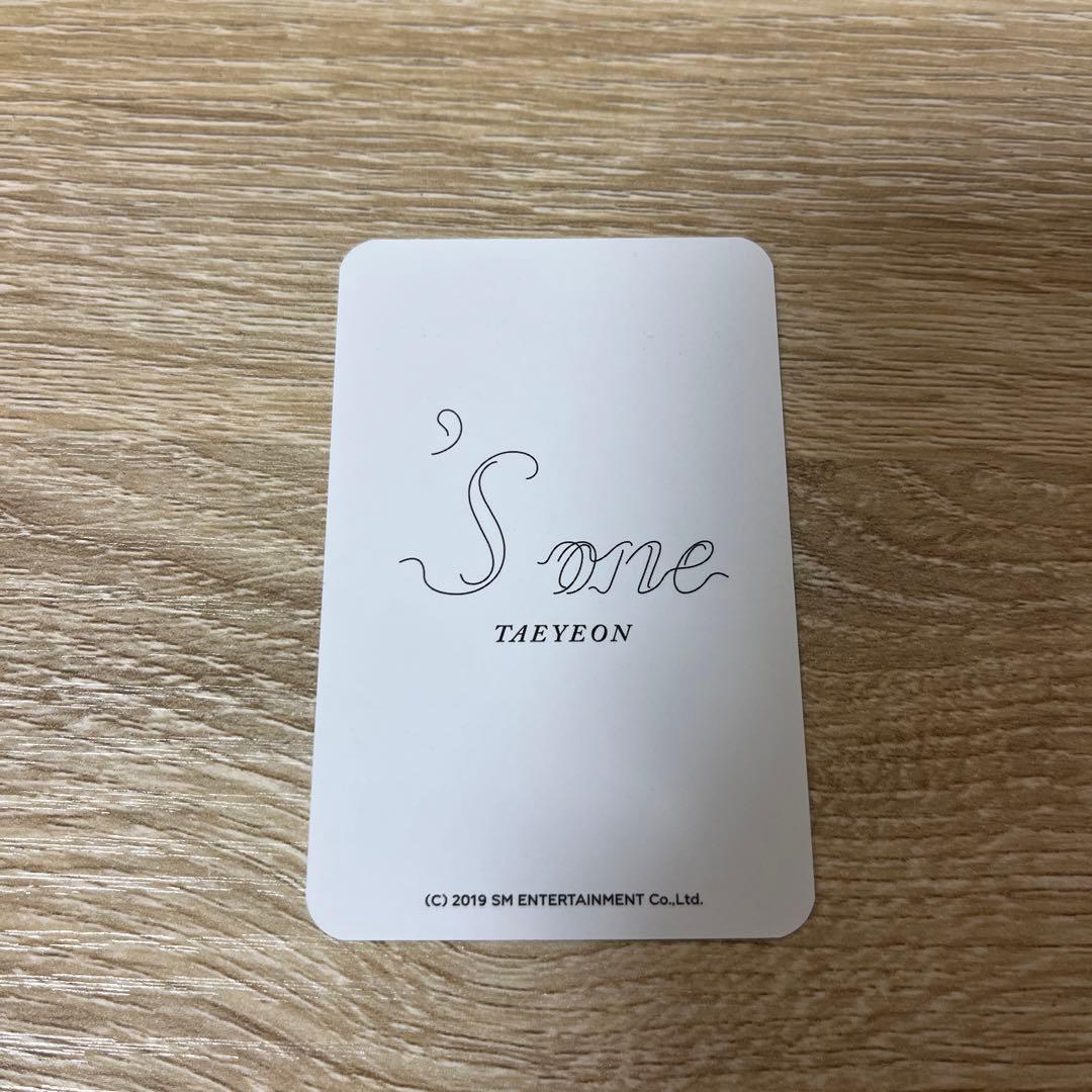 少女時代 テヨン コンサート トレカ