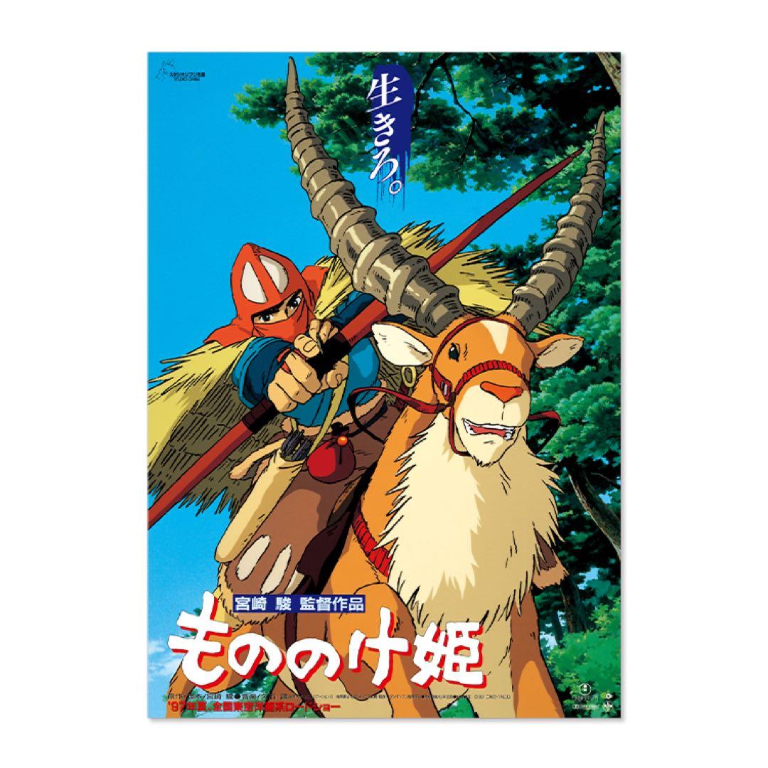 【新品】ナウシカ　ラピュタ、もののけ姫 ポスター 9枚　B2