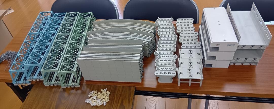 p*ク様 Ｎゲージ　ＫＡＴＯ　高架複線レールセット