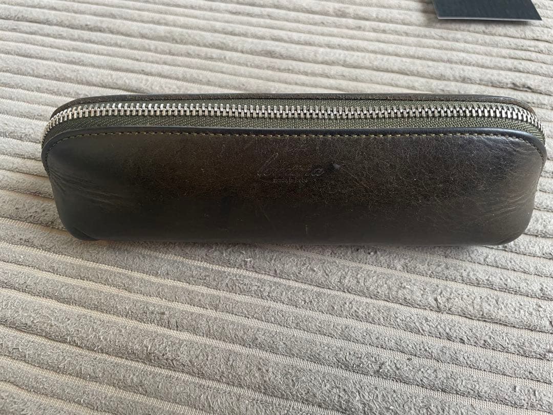 わたなべ木工芸 神代欅 未使用に近い レンマ ペンケース 多少の傷