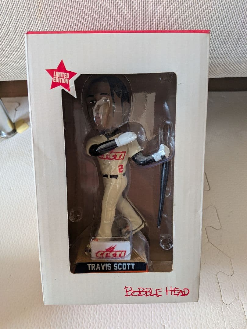 トラビス スコット ボブルヘッド　来場者限定　スタジアム配布　アストロズ