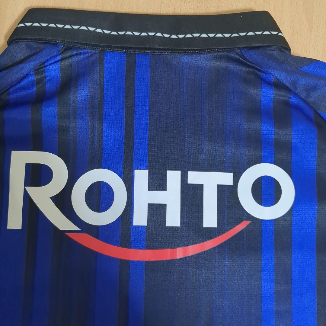 新品　ガンバ大阪　襟付きhummel サッカーユニフォーム 黒川圭介サイン入り