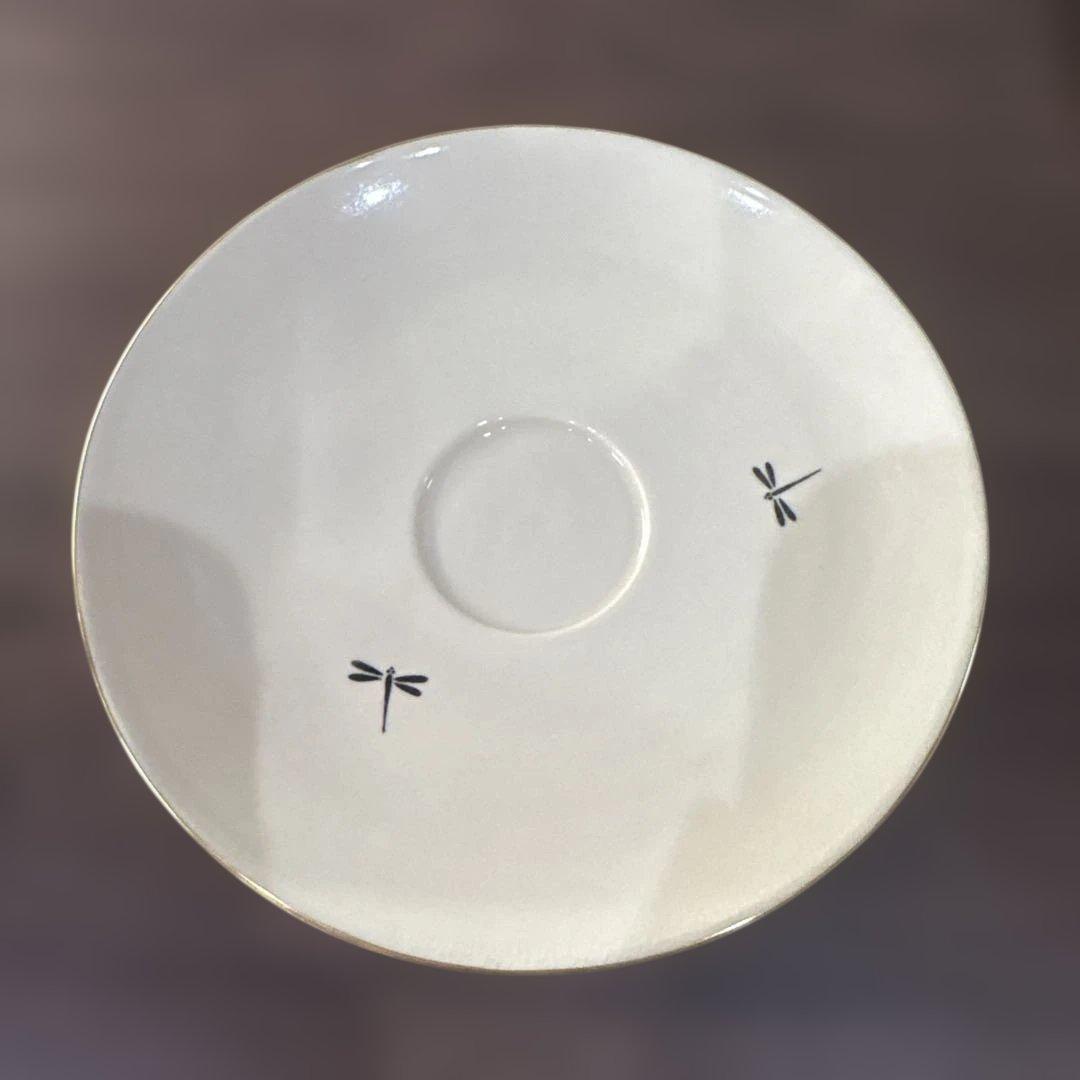 15代 沈壽官 薩摩蜻蛉ティーカップ　2セット