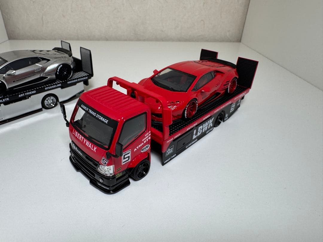 LIBERTY WALK トラック ミニカーセット