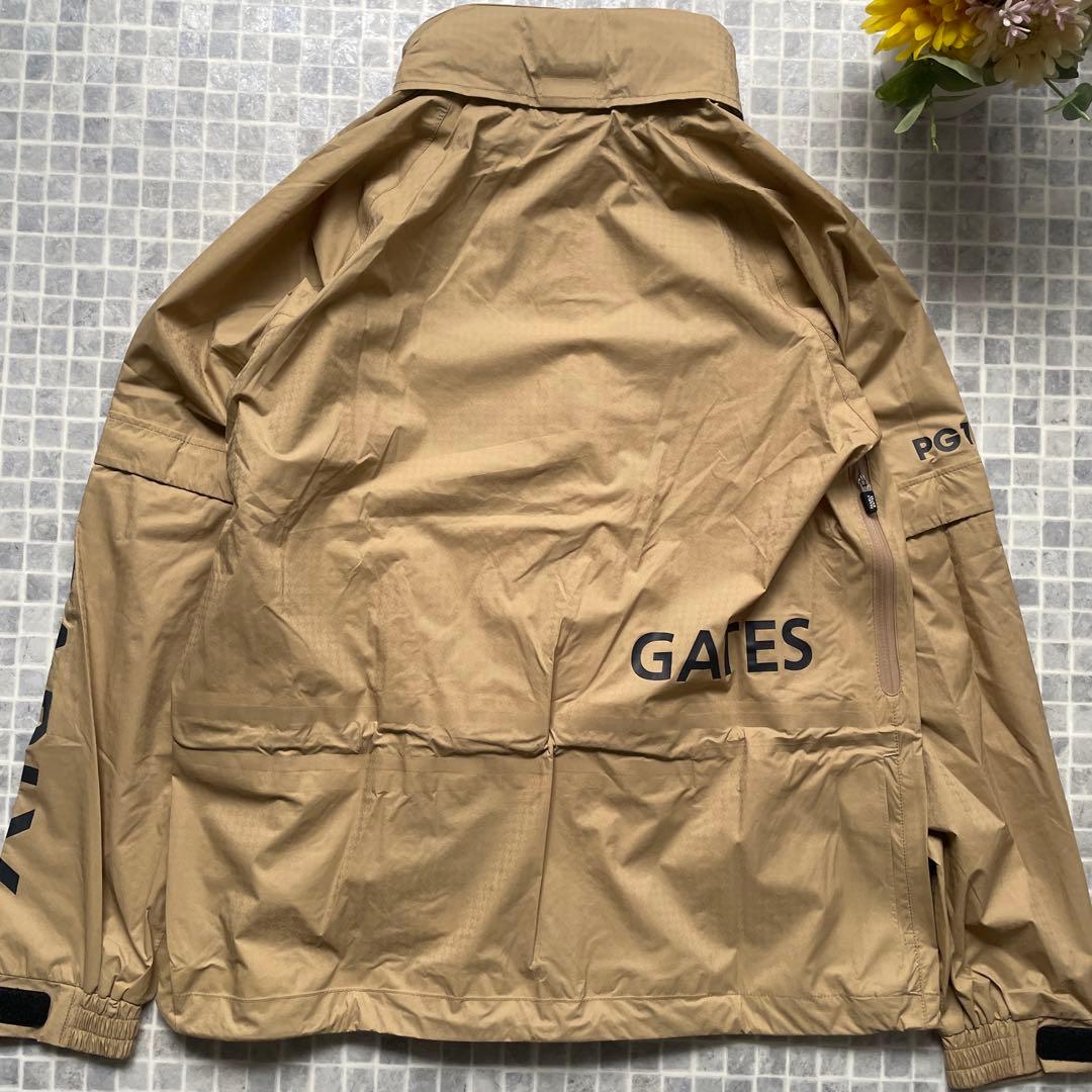 PEARLY GATES パーリーゲイツ　レインウエア　ブルゾン　ベージュ0