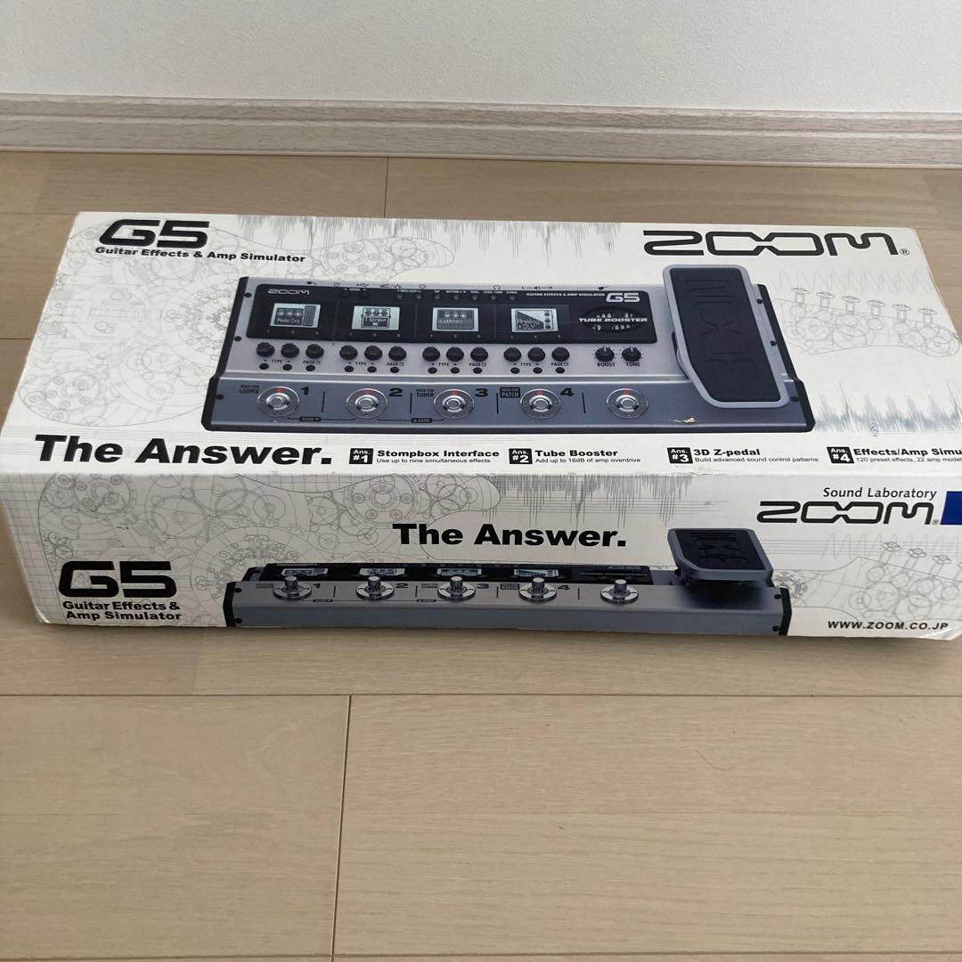 ギター zoom G5