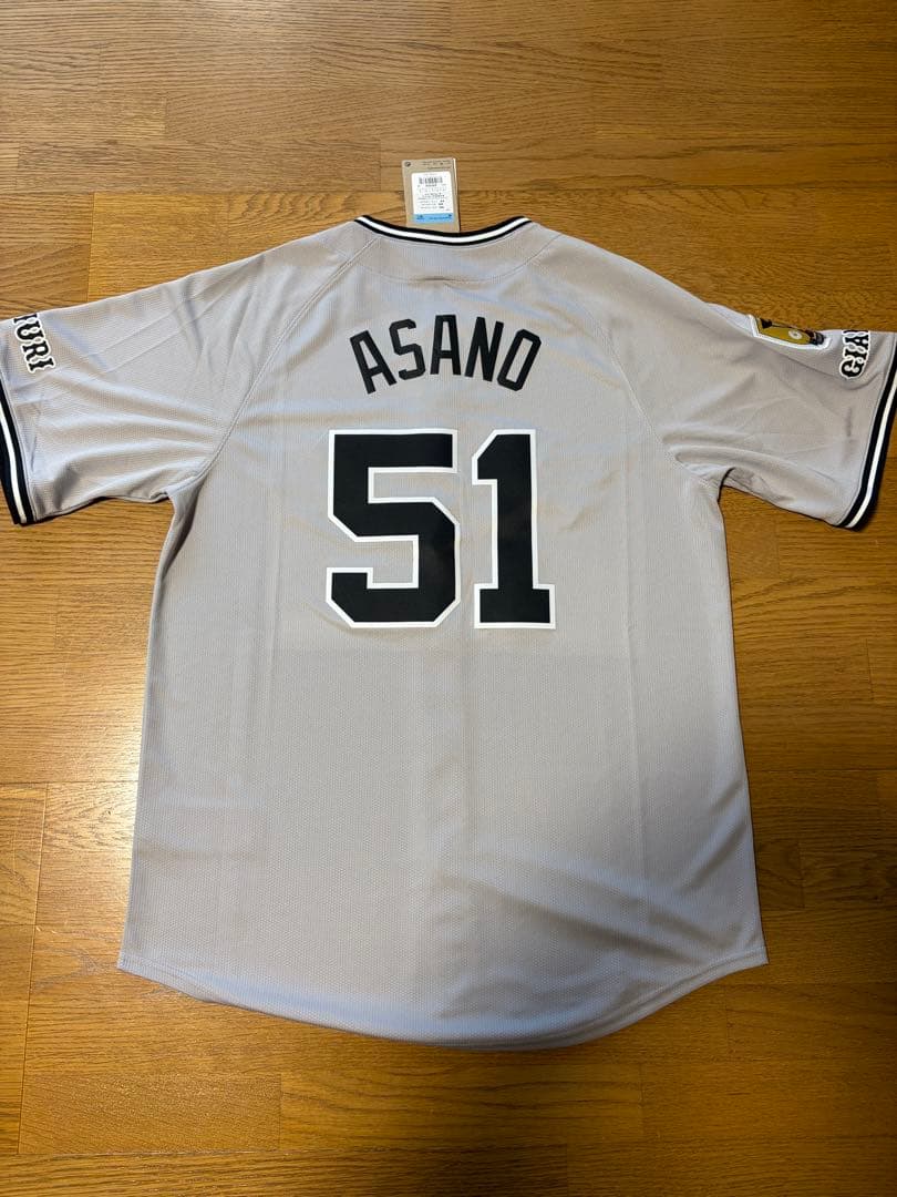 新品未使用タグ付き★ジャイアンツ浅野翔吾選手ナイキ製ビジターユニフォーム★巨人
