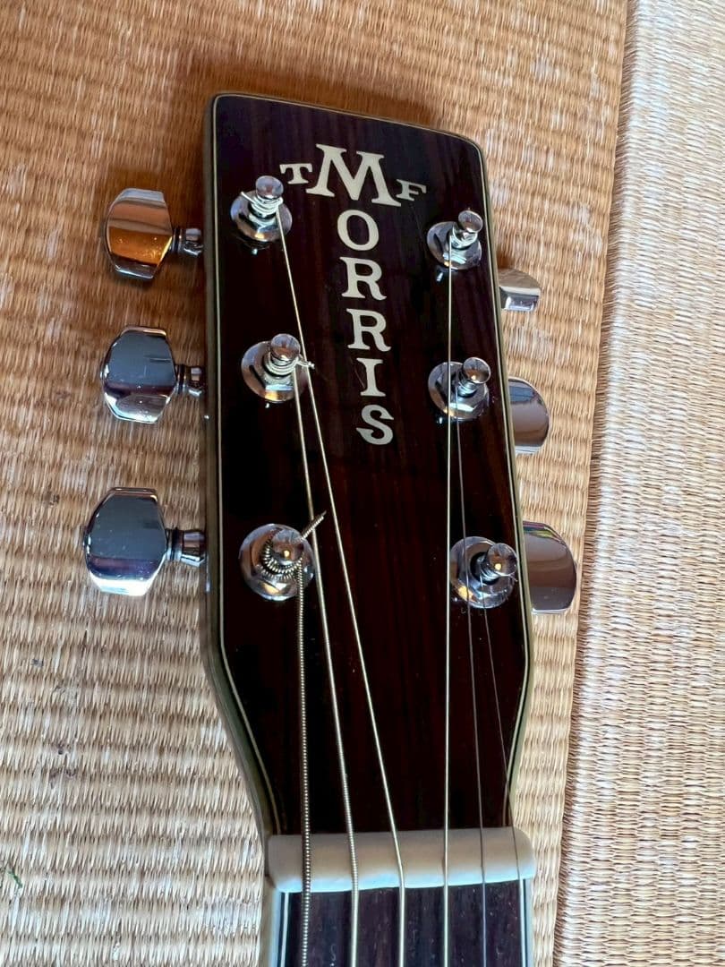 モーリスW-60 ハカランダ JAPANビンテージ　メンテ済　サドル、ナット牛骨