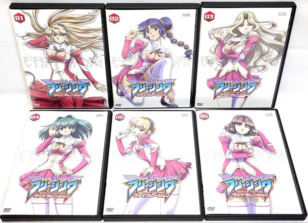 フリージング/ヴァイブレーション【1期+2期】DVD 全12巻セット