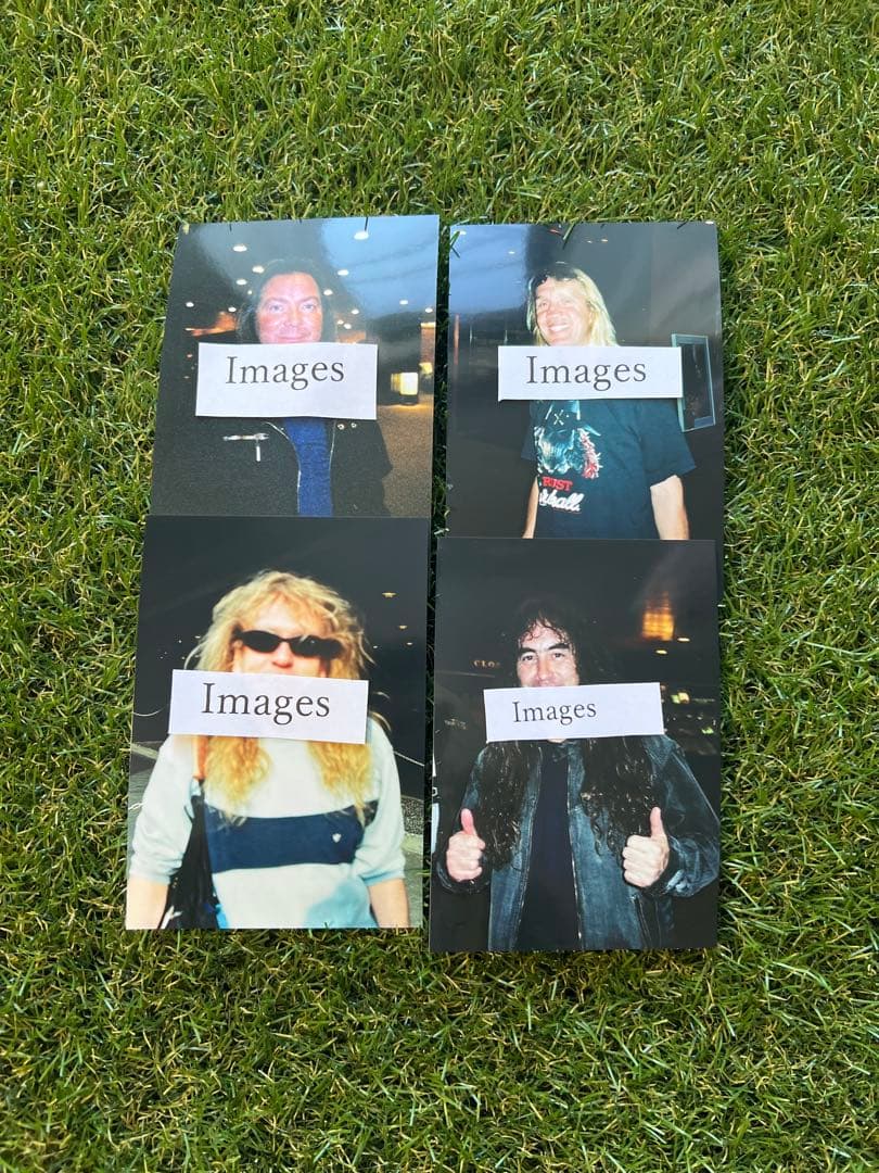 アイアン・メイデン（Iron Maiden）直筆サイン雑誌