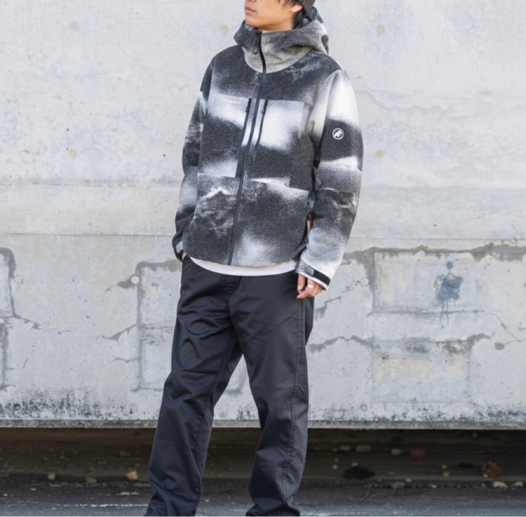 マムート ストーニー HS フーデッド ジャケット グレイン ブラック 2XL