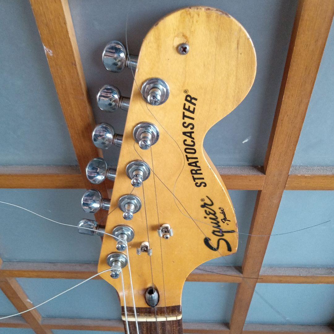 Squier Stratocaster パープルジャンク品未清掃