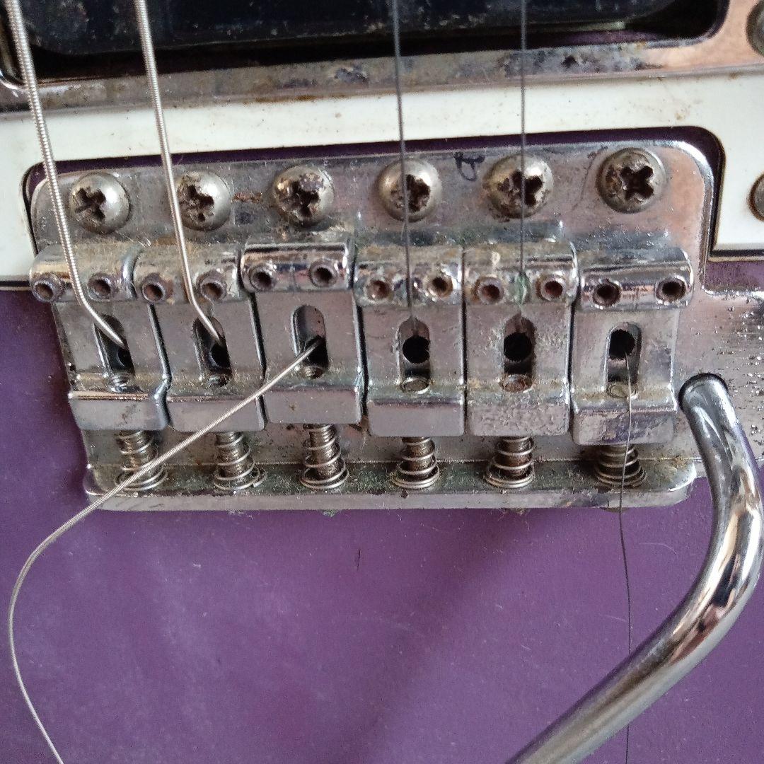 Squier Stratocaster パープルジャンク品未清掃