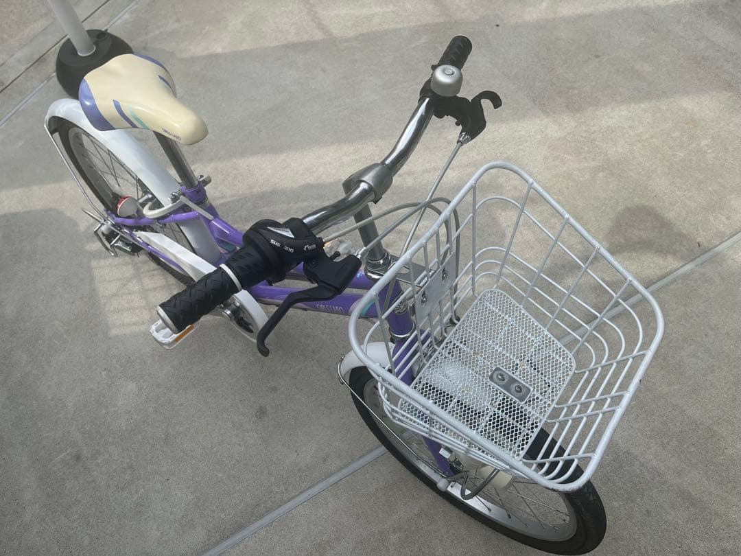 【横浜市 引取限定】ガールズ ラボ スポーティ 206-K パープル 20インチ