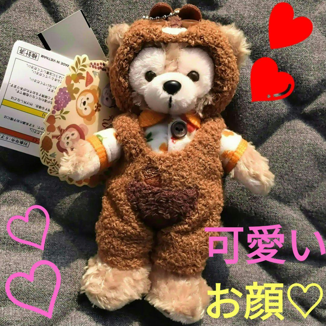 ダッフィー　ぬいぐるみバッジ　秋のぼうけん　ディズニーリゾート